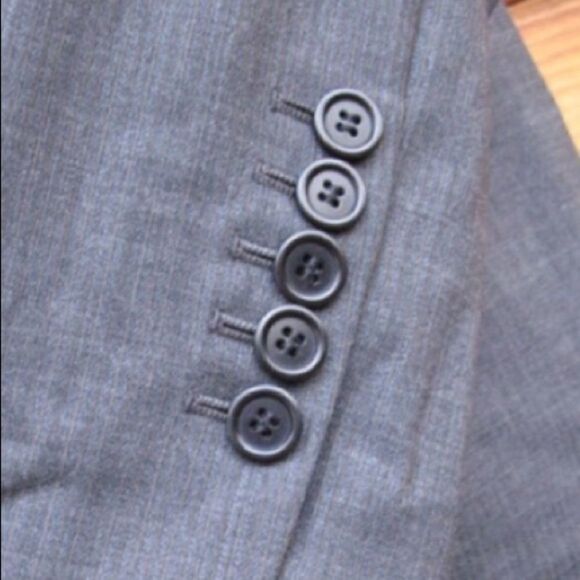 NWOT Gray Blazer Pants Jacket Suit Set - Picture 5 of 8